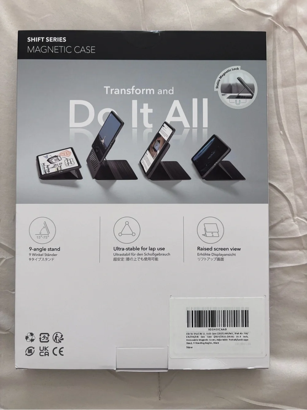 iPad magnetic case